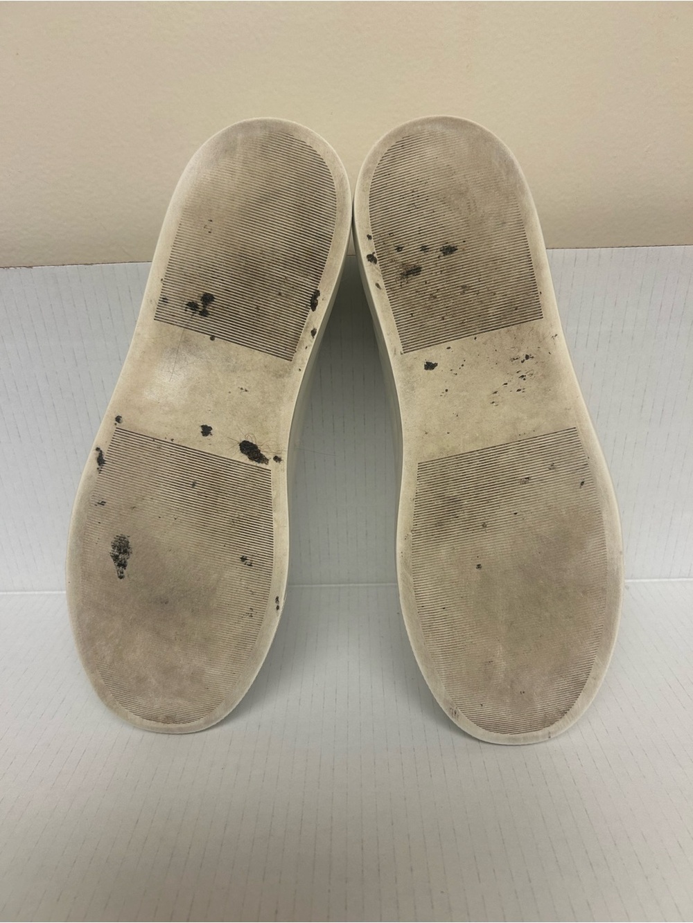 Oliver Cabell White Leather Low-Top Sneakers for Men - Picture 7 of 8